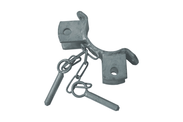 Clamp with 2 chains 