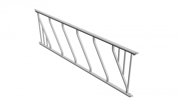 Inclined feed ladder