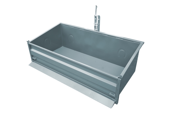 Light load box with a blade